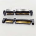 thumbnail image 3 of 100pcs SATA 7+15 22 Pin Straight Male Interface Socket Connector Port for Hard Drive HDD 22P, 3 of 5