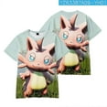 thumbnail image 1 of Palworld Phantom Beast Palu T-shirt à Manches Courtes d'Été avec Impression Numérique 3d, 1 of 5