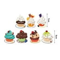 thumbnail image 5 of Leadrop 3D Cupcake Fridge Magnet Simulation Dessert Resin Refrigerator Magnet Home Office Kitchen Locker Simulation Food Decoration, 5 of 10