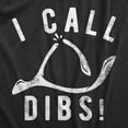 thumbnail image 2 of Mens I Call Dibs T Shirt Funny Thanksgiving Dinner Turkey Wish Bone Joke Tee for Guys Graphic Tees, 2 of 9