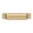 Brushed Brass, variant on Deltana SHP40U10B Rectangular Shell Pull 4" in Oil-rubbed Bronze