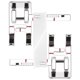 thumbnail image 1 of Prensatelas Universal, Prensatelas, Faldas De Oficina Duraderas, Blusas, Cortinas, Colchas Para El Hogar Para JANOME Fyydes Presser Foot, 1 of 8