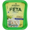 thumbnail image 6 of Athenos Crumbled Traditional Feta Cheese 6 oz, Refrigerated, Plastic Tub, 6 of 10