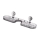 thumbnail image 1 of Estante de almacenamiento para baño, estante de pared, organizador de inodoro multiusos, caja de almacenamiento de pared gris claro, 1 of 9