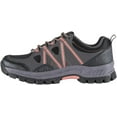 thumbnail image 3 of Browning Glenwood Trail Low Hiking Shoes Black/Living Coral US Women’s Size 8.5, 3 of 4