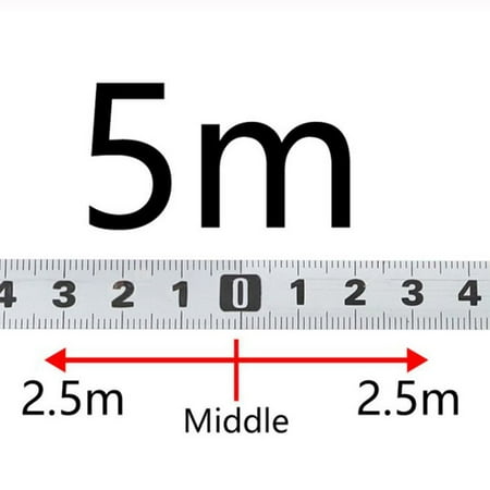 

BAMILL 1-5M Stainless Steel MiteTrack Adhesive Tape Measure Scale Woodworking Tool