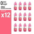 thumbnail image 4 of vitaminwater zero sugar shine, electrolyte enhanced water w/ vitamins, strawberry lemonade drinks, 20 fl oz, 12 Pack, 4 of 9