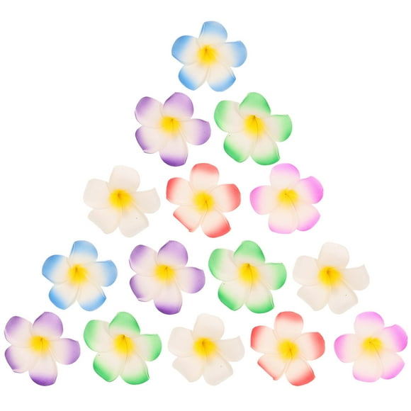 CRILSTYLEO 24Ud Clips De Frangipani Accesorios Duraderos Con Exquisito Para Bodas Y Vacaciones En Playa