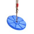 thumbnail image 1 of Toystoory Disco de columpio Columpio de cuerda redonda Columpio de patio Columpio de niños Columpio de árbol colgante de alta Equipo de Ropa Deportiva, Zapatos Azul, 1 of 5