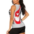 thumbnail image 4 of Picia Gnome Home With A Cute Gnome Pattern Women's Workout Tank Top,Breathable Activewear,Slim Fit Athletic Top,Versatile Workout Moisture-wicking top-XX-Large, 4 of 9