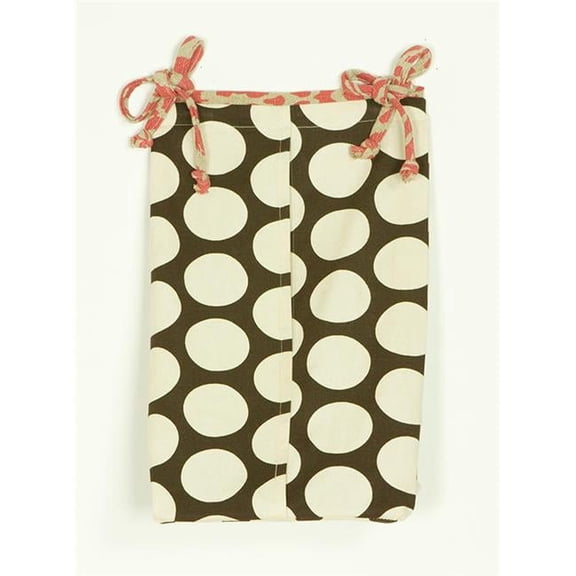 Raspberry Dot Diaper Stacker
