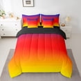 thumbnail image 2 of Homewish Watercolor Tie Dye 7 Pieces Bedding Comforter Set For Female Men Adults,Abstract Ombre Full Bedding Set Lightweight,Gradient Vintage Aesthetic Fitted Sheet Flat Sheet,Luxury Bedroom Decor, 2 of 8
