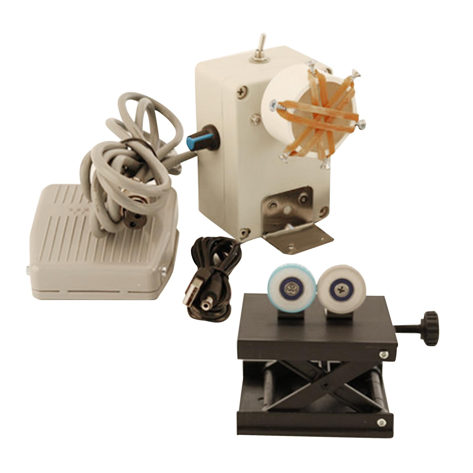 yotijay DIY Winding Machine ing Tools Portable Easy to Use Rod Wrapping Fittings with Pedal pp stand