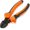 7.5 Inches - Orange Handle, variant on 5 inch Flush Cutters Precision Wire Cutters Wire Snips Small Wire Nippers, Ideal for Crafts, Model, Electronics, Zip Ties, Jewelry Making