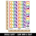 thumbnail image 2 of Fail Bold Text Test Inspection Sticker Set - Rainbow - Matte Finish - 2.00" Large, 2 of 7
