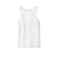 thumbnail image 6 of District Young Men's Sleeveless The Concert Cotton Tank White 2X-Large, 6 of 6
