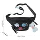 thumbnail image 2 of Bolso Pecho Cintura Con Cuerda Chóquel Ita Lindo Nylon Pvc para Mujeres Adolescentes Chicas, 2 of 9