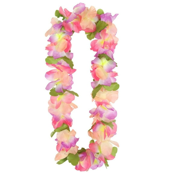12 Pack Beistle Luau Party Silk 'N Petals Tropical Garden Lei