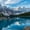 Moraine Lake In The Valley, variant on Elephant Stock Amazing Moraine Lake Wall Art - Horizontal Canvas Wall Art - Living Room Wall Decor - Nature Canvas - Blue And Teal Decor - 12" x 8"