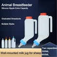 thumbnail image 2 of fastboy 2piece Plastic Clip On For Lambs Gentle Feeding Experience For Enhanced Nutrition Specially 500ml, 2 of 6