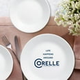 thumbnail image 4 of Corelle Winter Frost White 16-Piece Glass Dinnerware Set (Service for 4), 4 of 9
