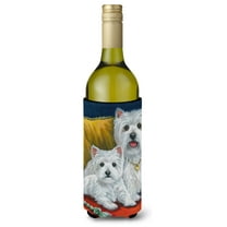 Westie Mom and Pup Wine Bottle Hugger