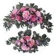 thumbnail image 2 of Guirnalda de arco de boda perfecl decoración artificial de seda, 2 of 8