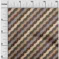 thumbnail image 2 of oneOone Velvet Brown Fabric Patchwork Fabric For Sewing Printed Craft Fabric By The Yard 58 Inch Wide, 2 of 5