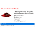 thumbnail image 2 of Left Tail Light Assembly - Compatible with 2006 Mercedes-Benz CLS55 AMG, 2 of 2