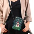 thumbnail image 4 of HELLHERO Messenger Bag for Men, Women Outdoor Travel Daily Use Snowman Women Crossbody Bag Double Layer, 4 of 7