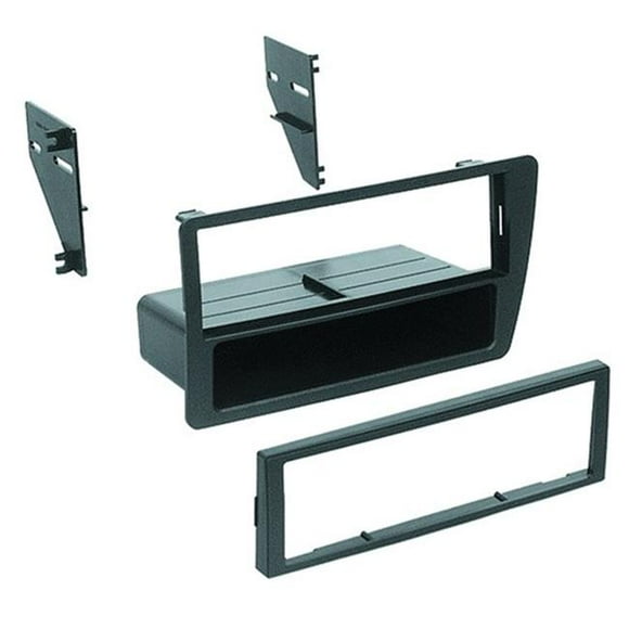 American International HONK809 Single DIN Black Stereo Dash Kit with Pocket for 2001-2005 Civic Honda