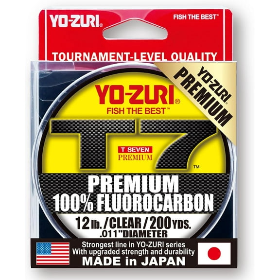 Premium Fluorocarbon 200 Yard Spool 12LB