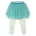 thumbnail image 3 of Disney Moana Cropped T-Shirt and Leggings with Skirt Overlay Outfit Set Toddler to Big Kid, 3 of 4