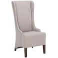 thumbnail image 6 of SAFAVIEH Becall Transitional Linen Solid Dining Parsons Chair, Taupe, 6 of 14