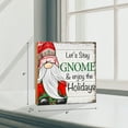 thumbnail image 4 of LifeSong Milestones Wood Gnome Sign Christmas Decorations Indoor for Tabletop Decor 6in, 4 of 7
