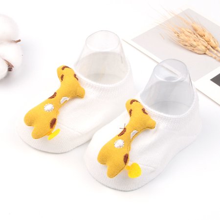 

Quealent Newborn Babies Autumn Babys Floor Socks Thin Breathable Cool Cute Cartoon Socks Girls Boys Baby Warm Socks D 12-24 Months