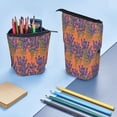 thumbnail image 4 of Picia Lavender Flowers Print Telescopic Pencil Case, Telescopic Pen Holder Telescopic Pencil Pouch Bag Stationery Pencil Case Box Storage Organizer Makeup Bag, 4 of 6
