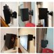 thumbnail image 2 of Adjustable Ceiling Mount Clamp Universal Satellite Speaker Wall Mount Bracket, 2 of 4