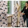 thumbnail image 5 of Soimoi Cotton Voile Fabric Horror Skull Halloween Fabric Prints by Yard 56 Inch Wide, 5 of 7