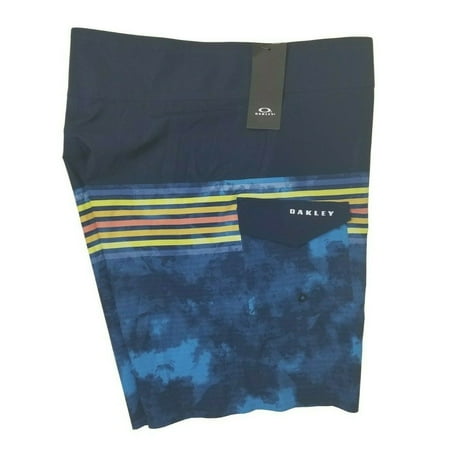 Men's Oakley Striped Board Short Fathom 18 Inches - Size 36