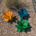 thumbnail image 4 of Decorative Metal Agave (Cupreate) - Garden Art (Yellow), 4 of 5