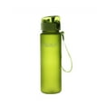 thumbnail image 2 of Eigraketly Taza de agua de 560ml de gran capacidad, cuerda anticaída, taza de leche de jugo de plástico, sello de viaje, tazas esmeriladas para la Ropa Deportiva, Zapatos Verde Eigraketly OD028674-02, 2 of 6