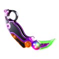 thumbnail image 3 of Cuchillo de Garra de juguete Strade Fareast Limited Plegable con Luz naranja, 3 of 5