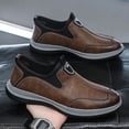 thumbnail image 3 of Zapatos formales de cuero transpirables para hombre, zapatos de cuero transpirables, sin cordones, para negocios, primavera, 3 of 6