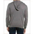 thumbnail image 2 of new MAGASCHONI men hoodie sweatshirt sweater hoodie wool GM90118M grey sz S $98, 2 of 8