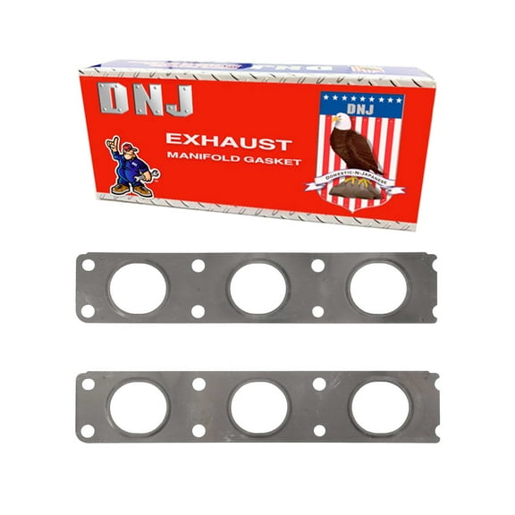 DNJ EG4359 Exhaust Manifold Gasket Fits Cars & Trucks 07-15 Volvo S60 V70 3.0L-3.2L L6 TC DOHC
