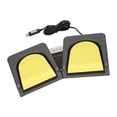 thumbnail image 3 of Transcription Foot Pedal, Two Button USB Double Foot Switch  for PC, 3 of 7