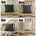 thumbnail image 2 of SANMADROLA Bow Pillow Covers Coquette Room Decor Set of 2 Decorative Cute Girl Vlentine Pillow Covers Spring Soft Pillowcase for Bed Sofa Couch, Fall Christmas Decor, (18x18 Inch, Pink), 2 of 4
