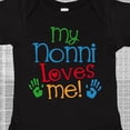 thumbnail image 4 of Inktastic My Nonni Loves Me Boys or Girls Baby Bodysuit, 4 of 5
