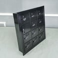 thumbnail image 2 of FixtureDisplays® MAKE to ORDER: 3 Month Lead Time Recess Wall Mount Cell Phone Storage Locker, 12 Doors, Front Admin Access, Resettable Combination Locks 23.6" Wide x 5" Deep x 22.6" Tall, 2 of 12
